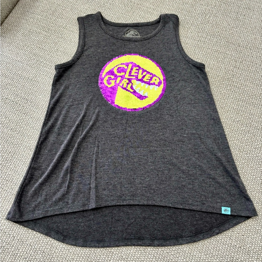 Big Girls Jurassic World Tank Top